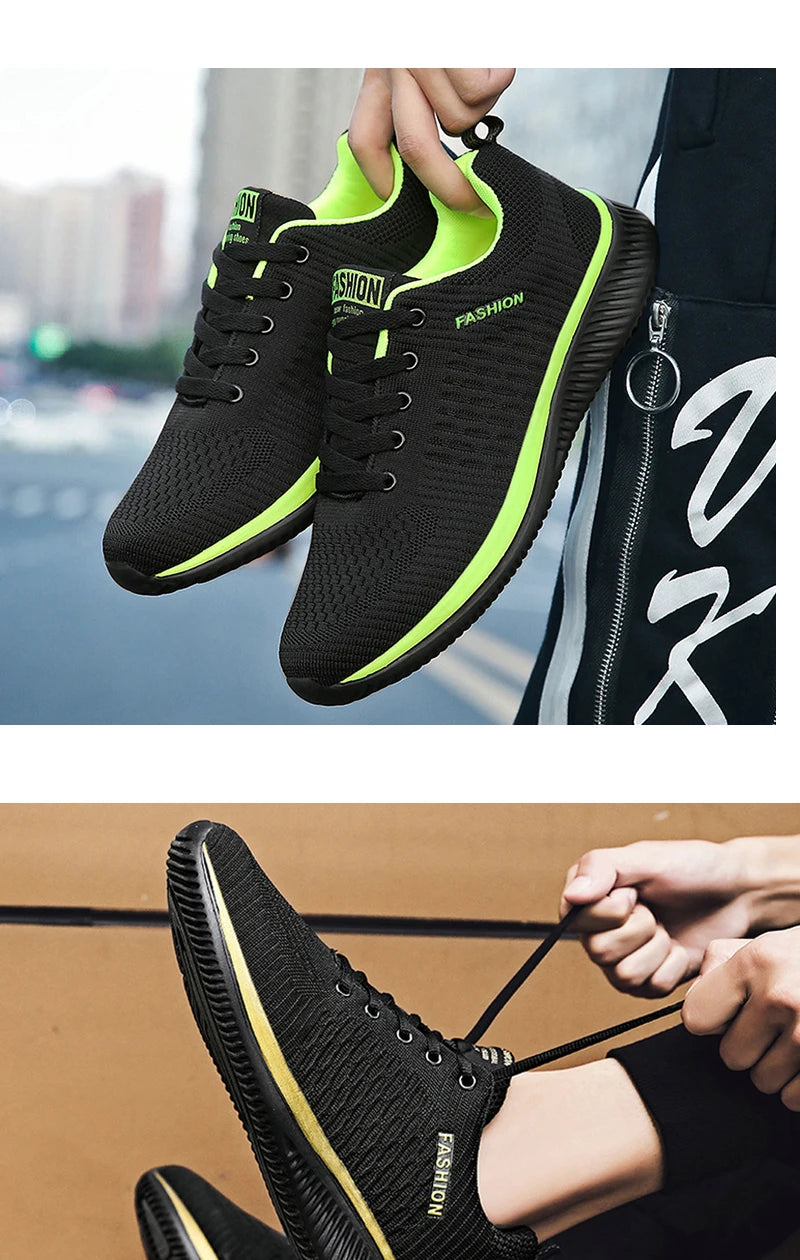Scarpe Da Ginnastica Unisex In Maglia Traspiranti Atletiche Per Corsa E Passeggio Sneakers