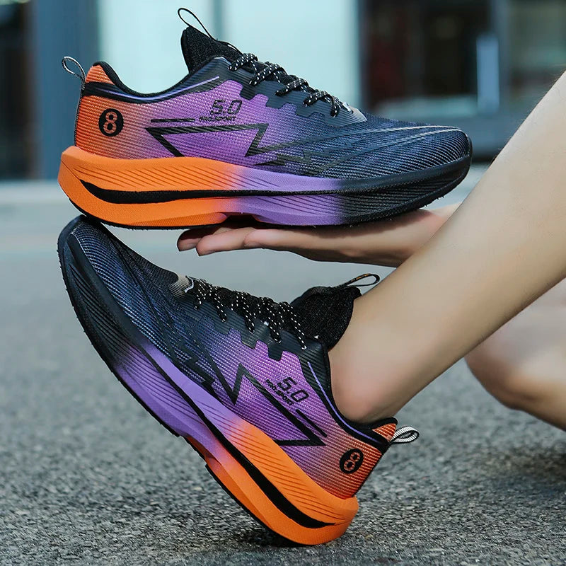 Scarpe Da Corsa Sportive Da Uomo Maratona Casual Leggere Scarpe Da Ginnastica Da Passeggio Antiscivolo Per Esterno