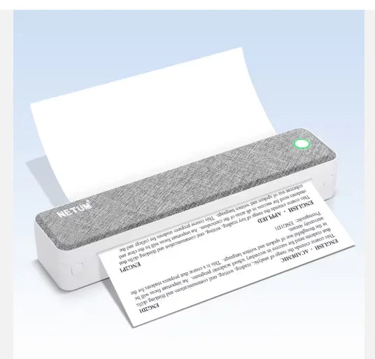 NETUM LT P10 Stampante Termica Portatile A4 Bluetooth Per Viaggi Aziendali Ricaricabile Senza Inchiostro 203 DPI