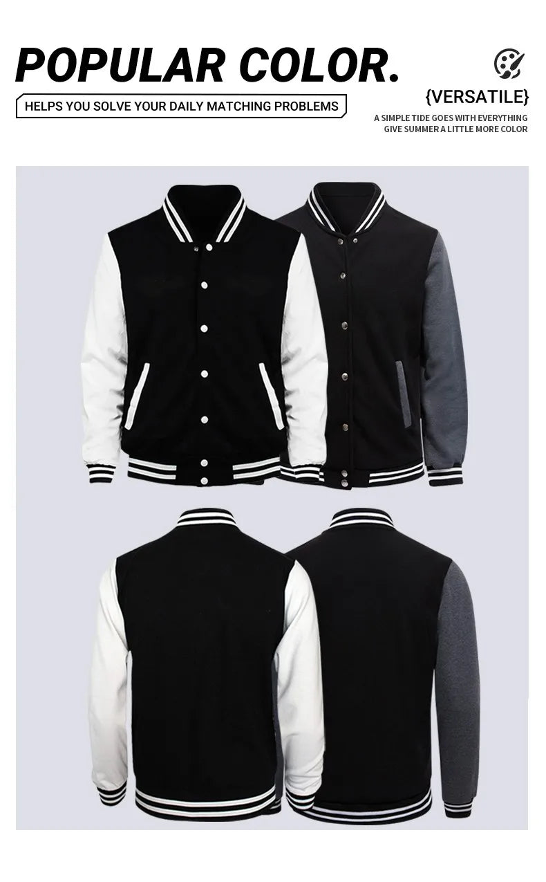 New York Land Of Dreams Maglia Da Baseball Da Uomo Morbida Retro Cappotto In Pile Autunno Giacche Americane Alla Moda