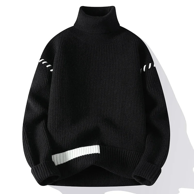 Maglione Uomo Casual Aboorun In Cotone Elasticizzato Spandex Confortevole Morbido
