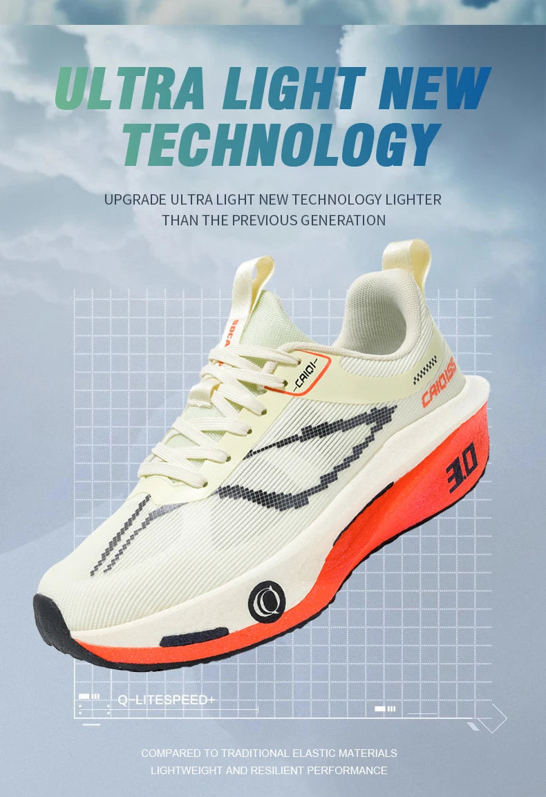 Scarpe Da Corsa Con Piastra In Carbonio Per Maratona Traspiranti Leggere Per Uomo E Donna Comode E Antiscivolo