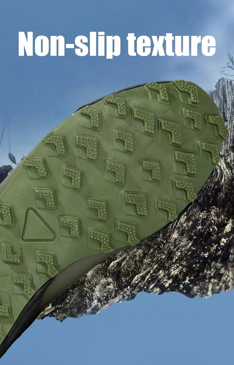 Scarpe Da Trekking Impermeabili Per Uomo Antiscivolo Da Caccia E Allenamento All Aperto Scarpe Da Passeggio Tattiche