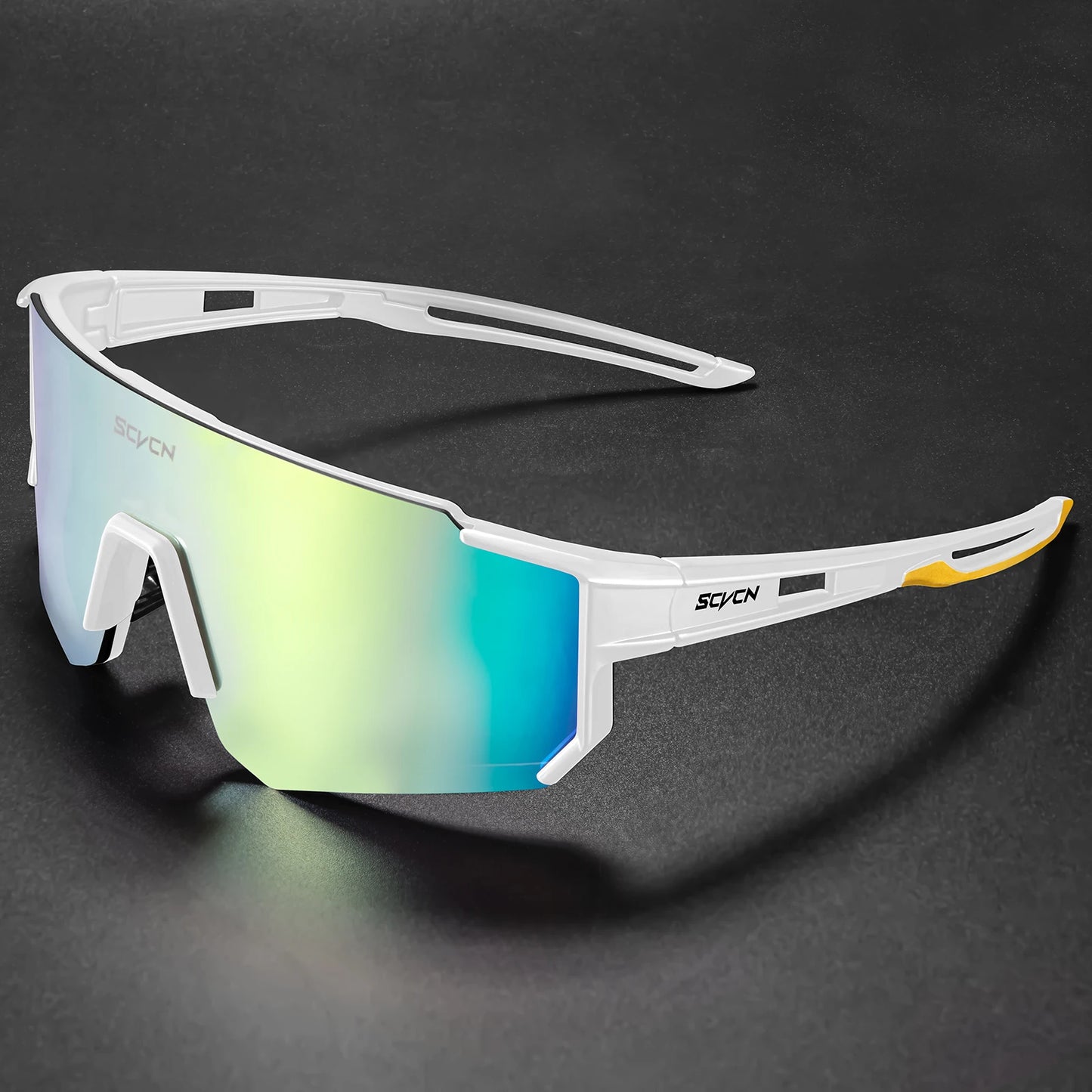 SCVCN Occhiali Da Sole Da Ciclismo UV400 Unisex Per Bici Da Strada All Aperto Sportivi