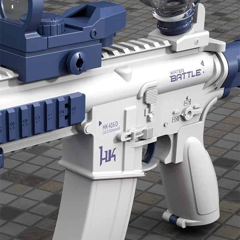 Pistola Ad Acqua Elettrica Automatizzata Per Bambini Portatile Gioco Da Spiaggia Estivo Fantasia