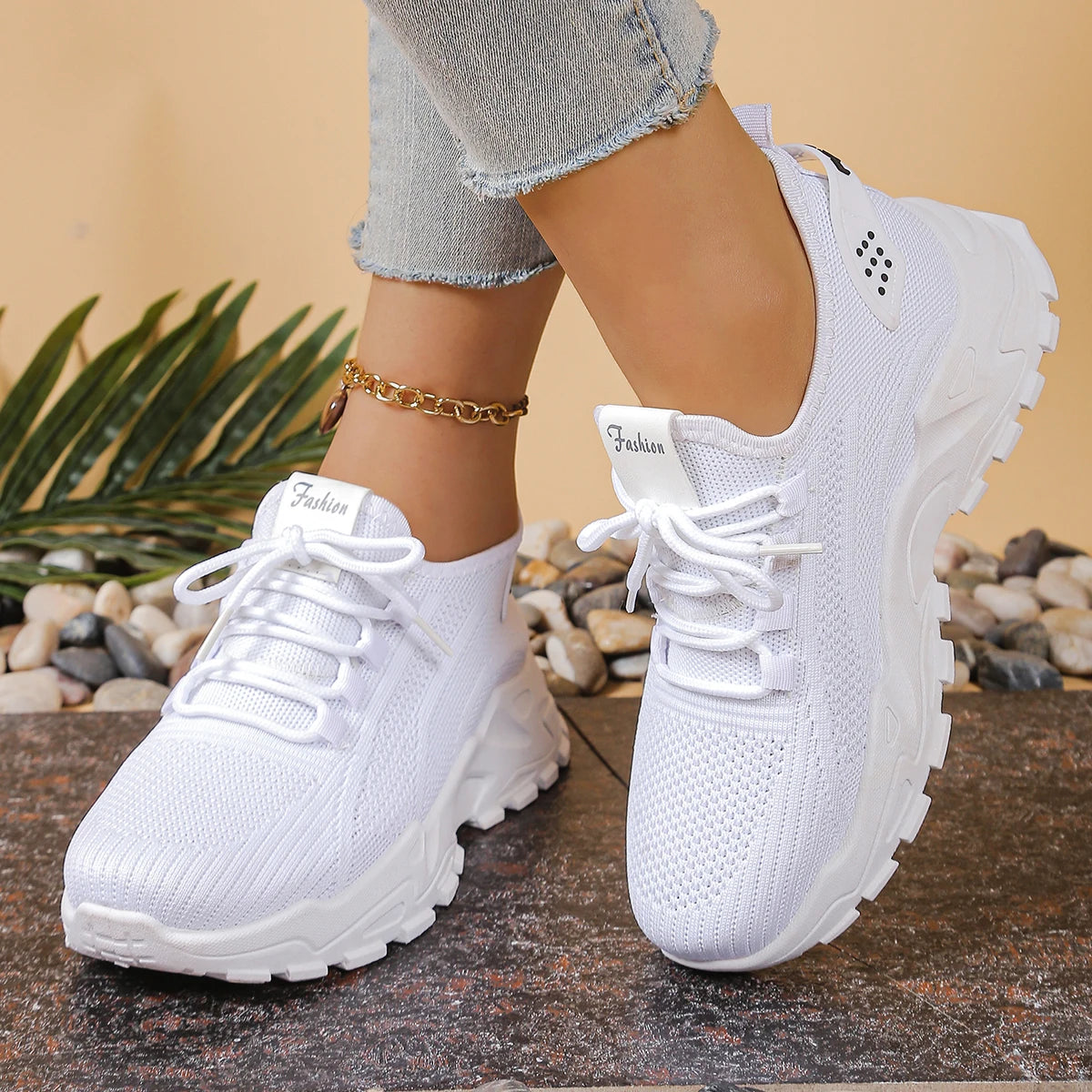 Scarpe Sportive Da Donna Traspiranti A Rete Singola Scarpa Casual Versatili Per Allenamento E Uso Quotidiano 2025