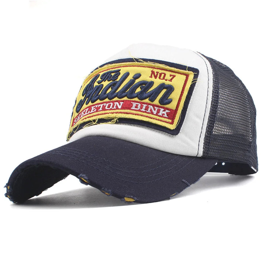 Berretto Da Baseball Streetwear Lettera Ricamo Papà Cappello Snapback Hip Hop Y2K Cappelli Da Camionista Uomo Donna