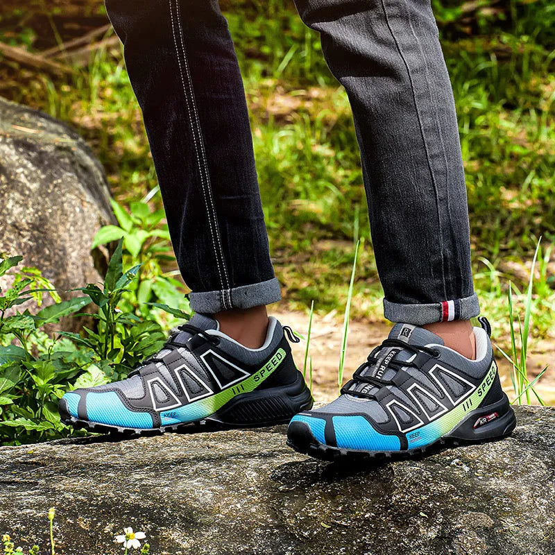 Scarpe Da Uomo Da Ciclismo Fuoristrada Antiscivolo Traspiranti Per Escursionismo Esterno