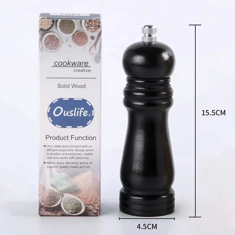Macinapepe In Legno Olandese Manuale Per Pepe E Sale Bottiglia Condimento Per Cucina E Barbecue