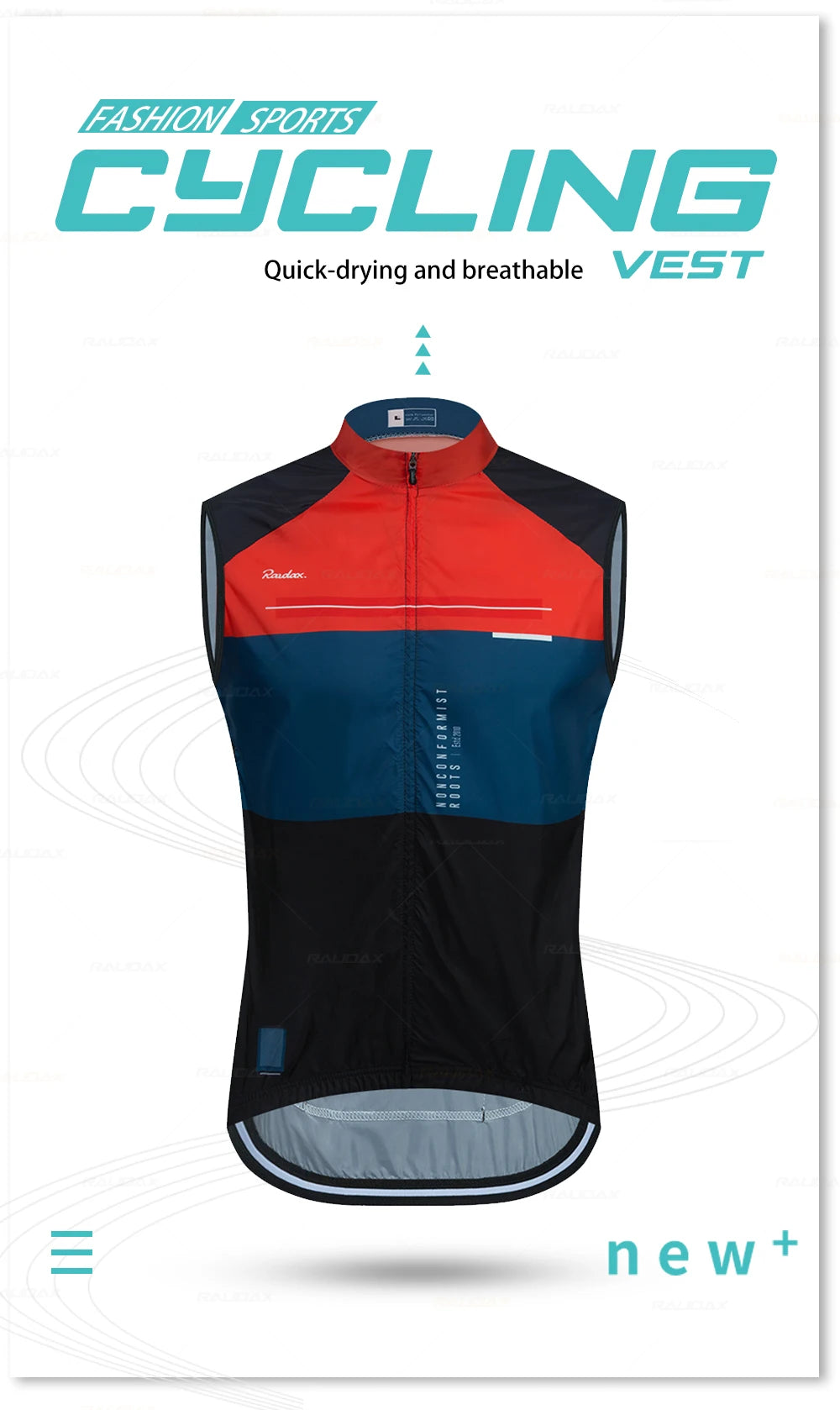 Maglia Da Ciclismo In Rete Nera Senza Maniche Traspirante Antivento Gilet Per Bicicletta