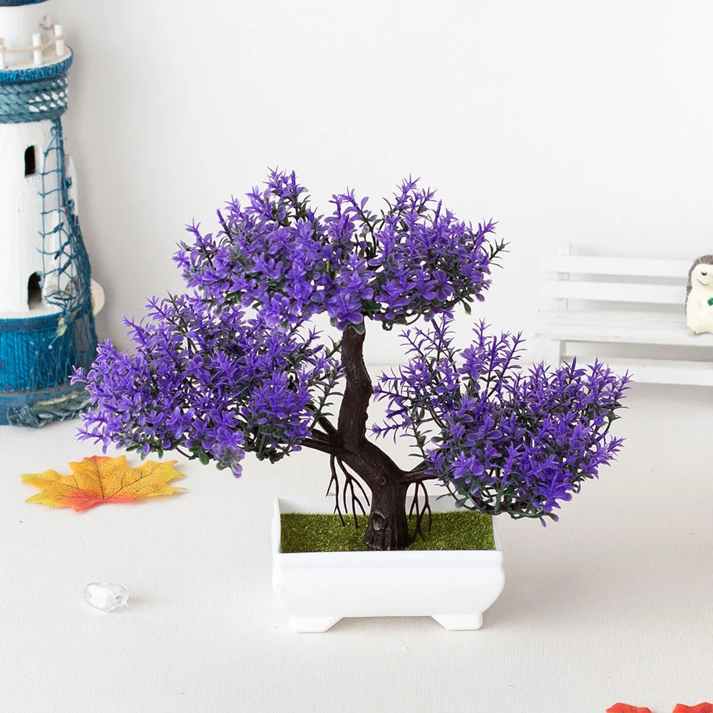 Piante Artificiali Bonsai In Vaso Piccolo Decorazione Da Giardino Zen Per Interni Tavolo Albero Finto Ornamentale