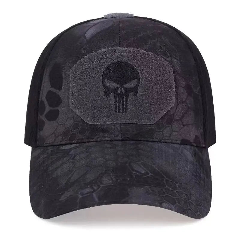 Cappello Da Baseball Universale Per Uomo E Donna Traspirante Protezione Solare Berretto Sportivo All Aperto Con Teschio