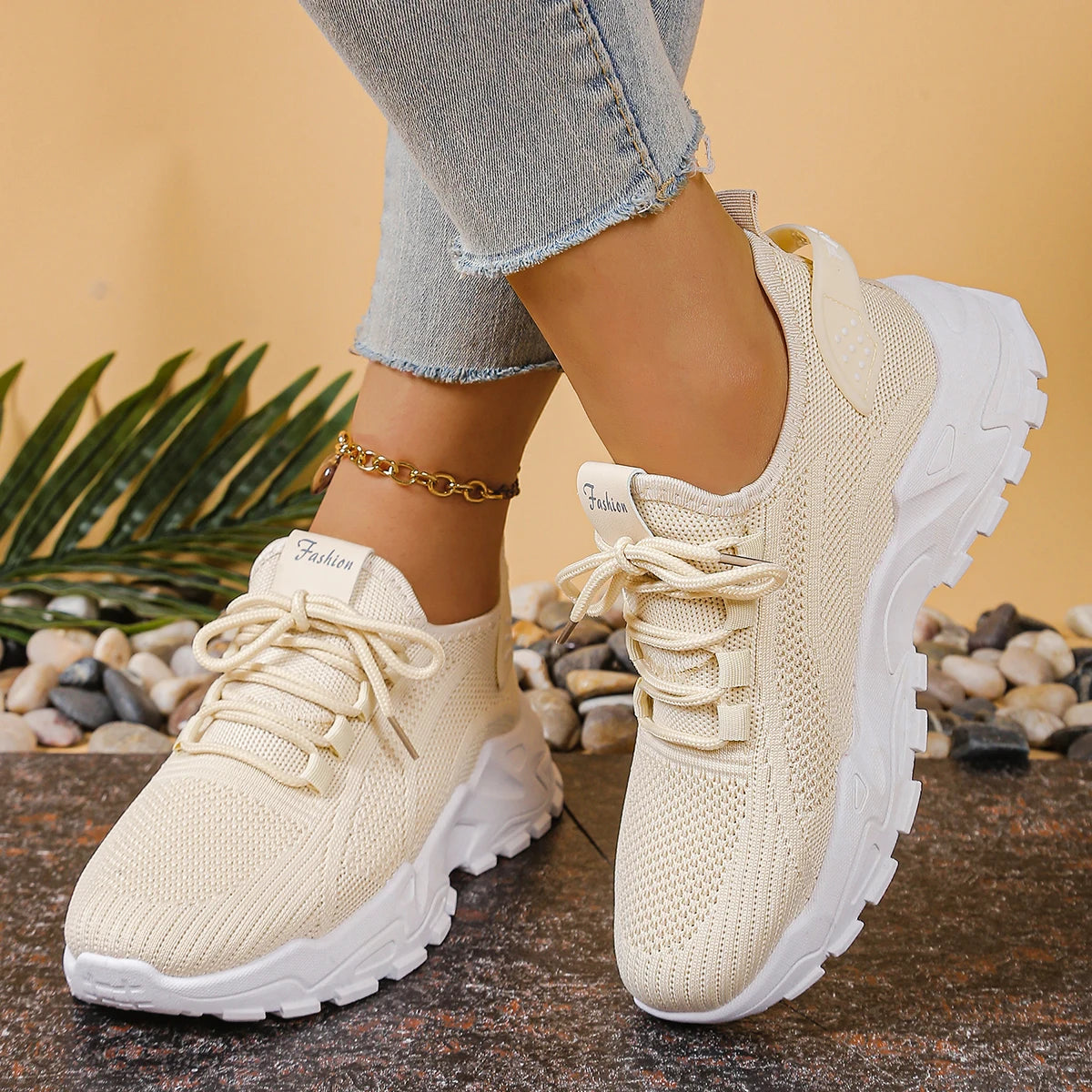 Scarpe Sportive Da Donna Traspiranti A Rete Singola Scarpa Casual Versatili Per Allenamento E Uso Quotidiano 2025