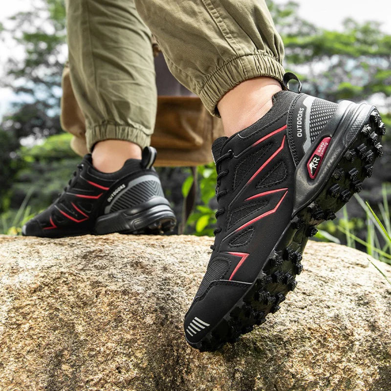 Scarpe Da Trekking Da Uomo Impermeabili Per Esterno Scarpe Sportive Comode In Pelle Tattiche Da Escursionismo Grandi Misure