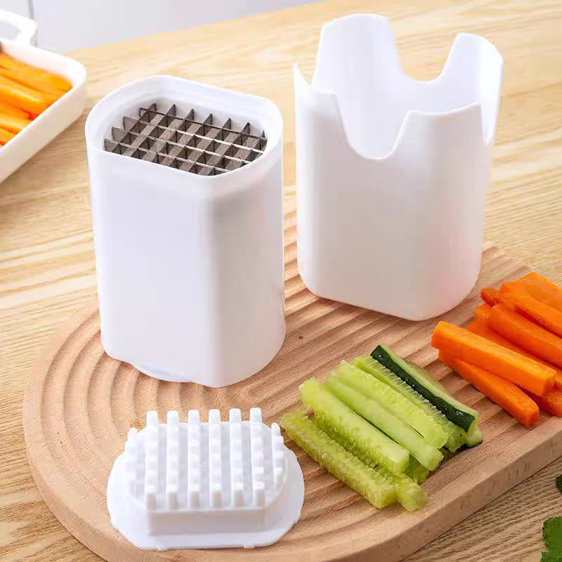 Taglierina Per Patate Fritte Ecologica Affettatrice Rapida Strumento Da Cucina Per Patate Veggie Dicer Veg Chopper