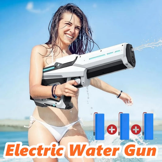 Pistola Ad Acqua Elettrica Per Bambini E Adulti Blaster Con Aspirazione Automatica Per Gioco Estivo All Aperto