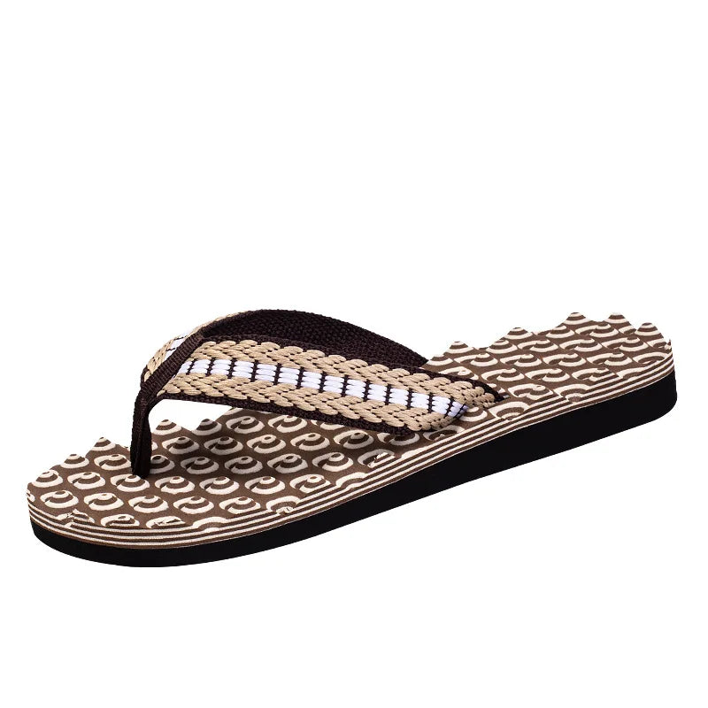 Pantofole Casual da Uomo Infradito Sandali Spiaggia Piatti Estivi Antiscivolo per Casa Interni Pantofola Uomo