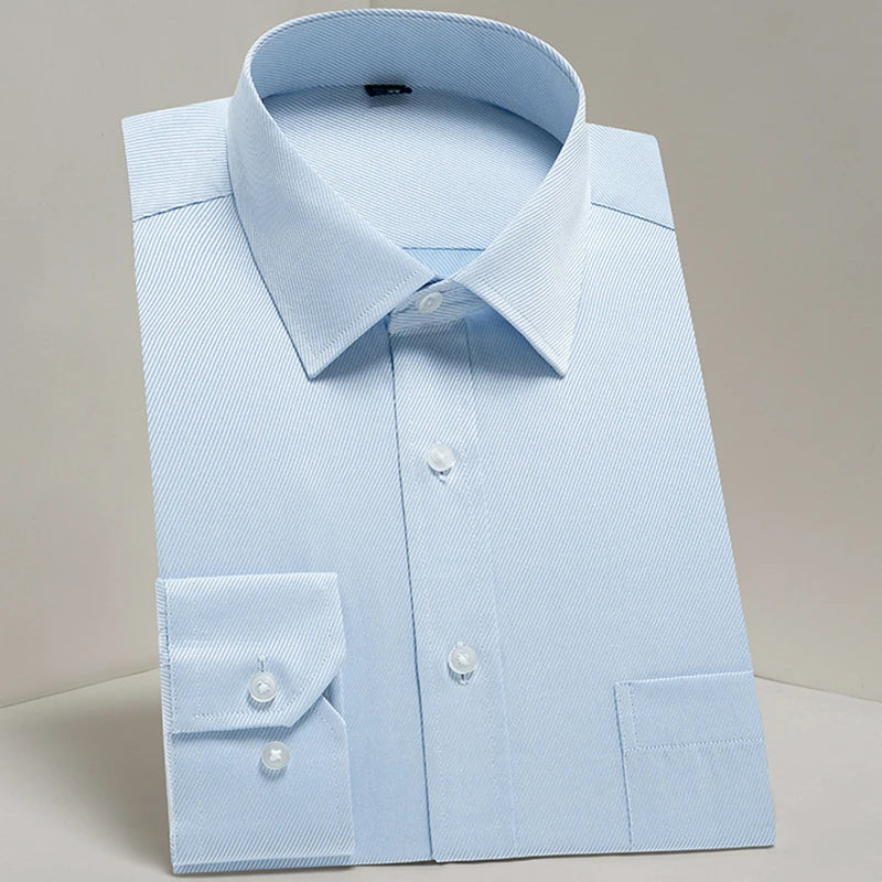 Camicie Da Uomo Eleganti Payel Semi Formale A Maniche Lunghe Con Abbottonatura E Cuciture A Contrasto