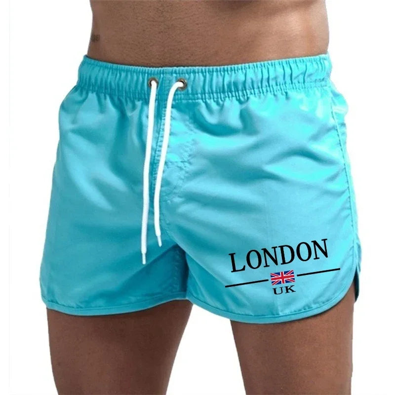 Pantaloncini Da Nuoto Uomo Ad Asciugatura Rapida Costume Da Bagno Estivo Traspiranti Con Coulisse Per Surf E Palestra