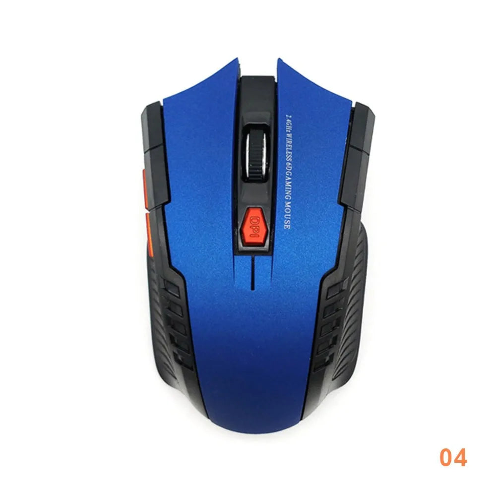 113 Mouse wireless Mouse ottico wireless da 2,4 GHz con ricevitore USB Mouse wireless portatile a 6 pulsanti per laptop