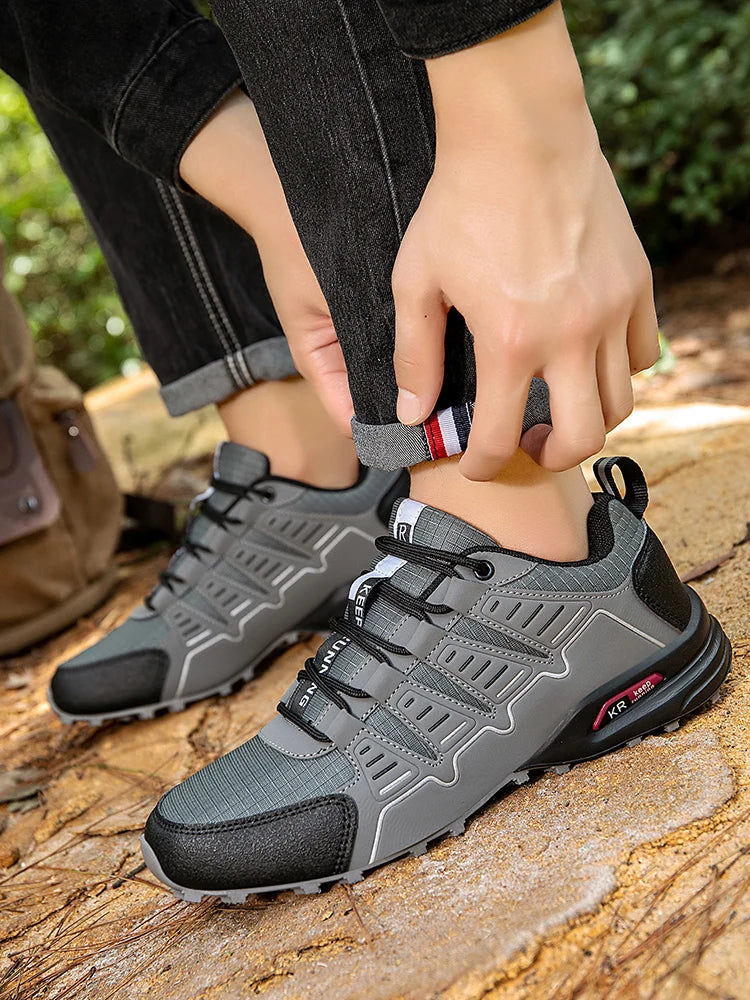 Scarpe Da Trekking Da Uomo Impermeabili Antiscivolo Per Tutti I Terreni Campeggio Allenamento Ciclismo