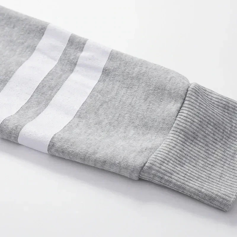 Tuta Da Donna California Stripe Felpa Con Cappuccio Casual Versatile Abito Pantaloni Abiti Da Strada S3XL