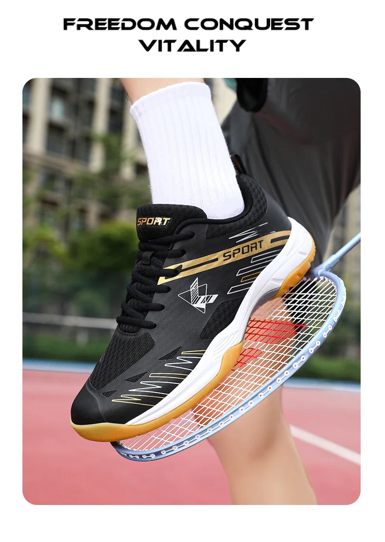 Scarpe Multisport Da Uomo Per Badminton Golf Allenamento Esterno Pallavolo E Ping Pong Antiscivolo Alta Qualità