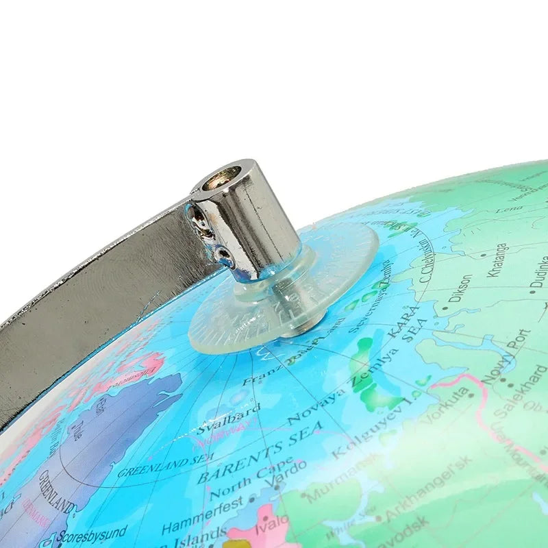 Globo mondiale da 25 cm grande HD con display luminoso Studenti in inglese e cinese Insegnamento dei bambini Regali per imparare a usare Globi AR