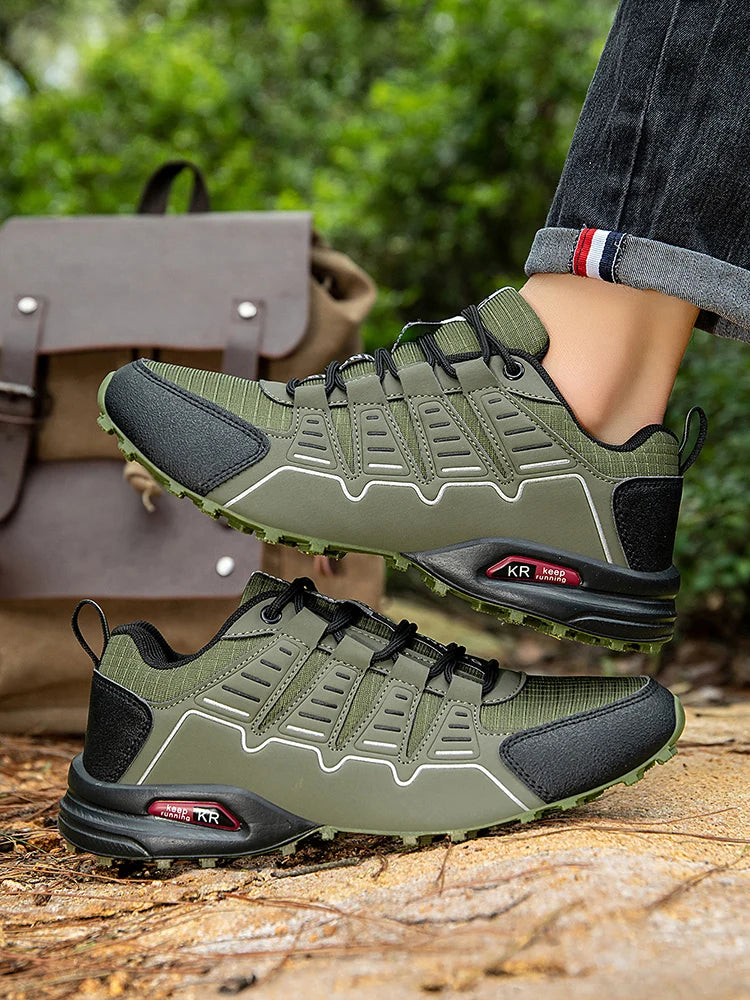 Scarpe Da Trekking Da Uomo Impermeabili Antiscivolo Per Tutti I Terreni Campeggio Allenamento Ciclismo