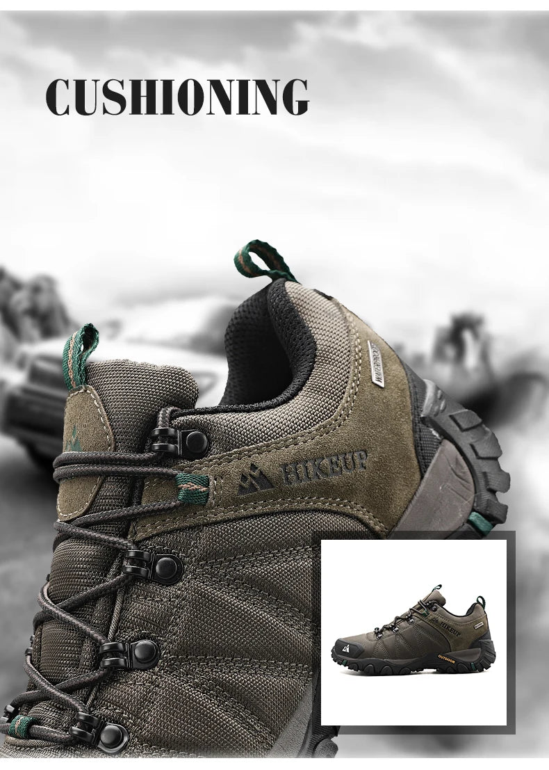 Scarpe Trekking Uomo Antiscivolo Traspiranti Esterno Resistente Agli Spruzzi Arrampicata Sneaker Montagna Turismo