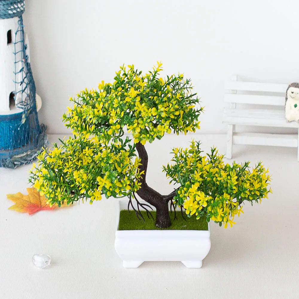 Piante Artificiali Bonsai In Vaso Piccolo Decorazione Da Giardino Zen Per Interni Tavolo Albero Finto Ornamentale