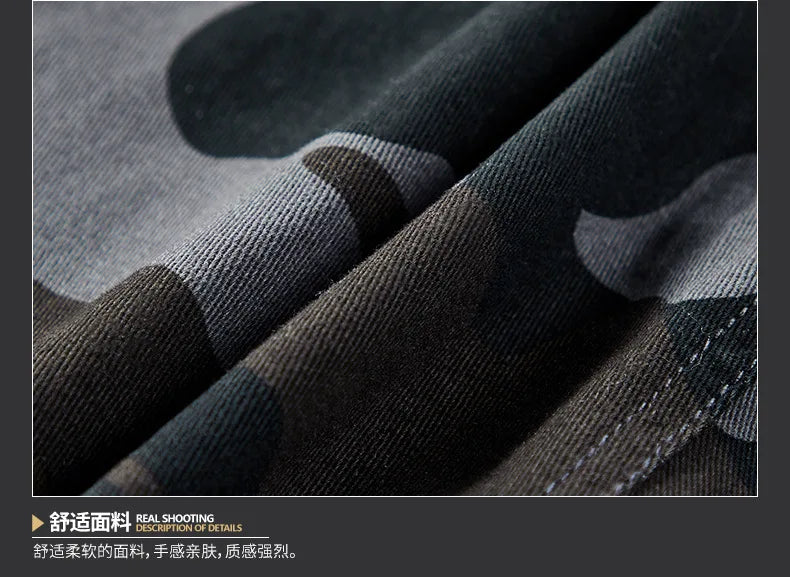 Pantaloncini Cargo Mimetici Da Uomo Con Tasche Estivi 2025 Pantaloni Corti Da Uomo Abbigliamento Maschile