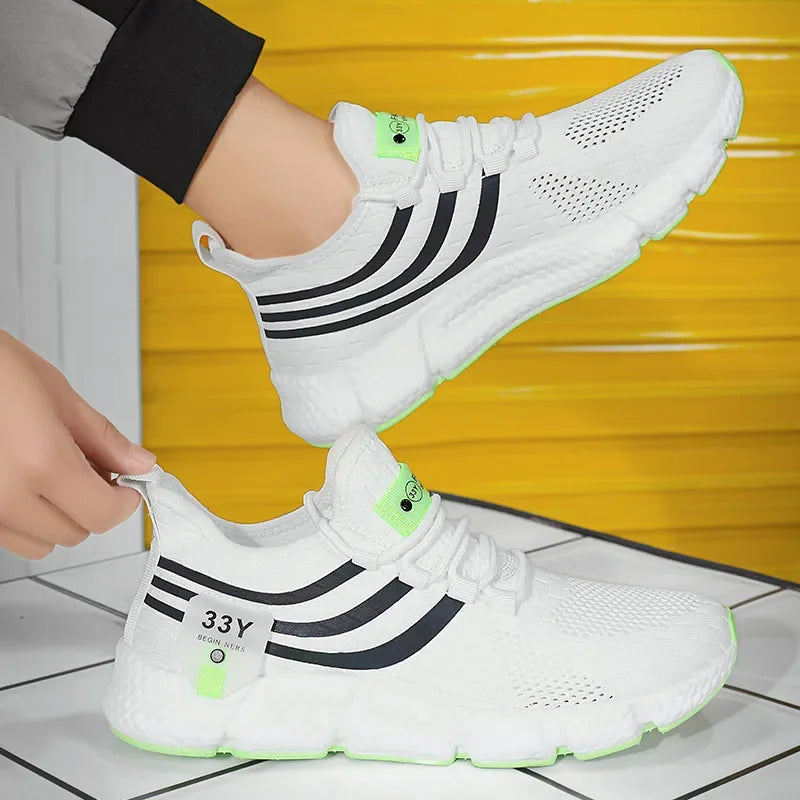 Scarpe sportive da uomo primavera e autunno scarpe da corsa Casual traspiranti scarpe da coppia da passeggio leggere scarpe da donna Spirit da uomo