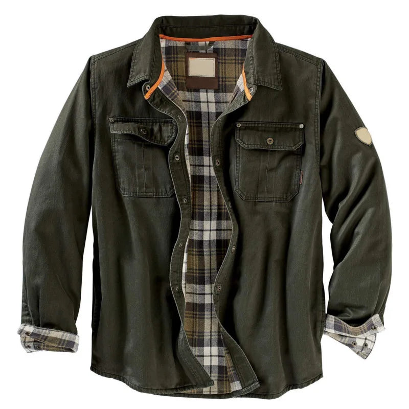Primavera Nuova Giacca Da Lavoro Uomo Multitasche Con Cappuccio Stile Moto Maniche Lunghe Sottile Con Risvolto