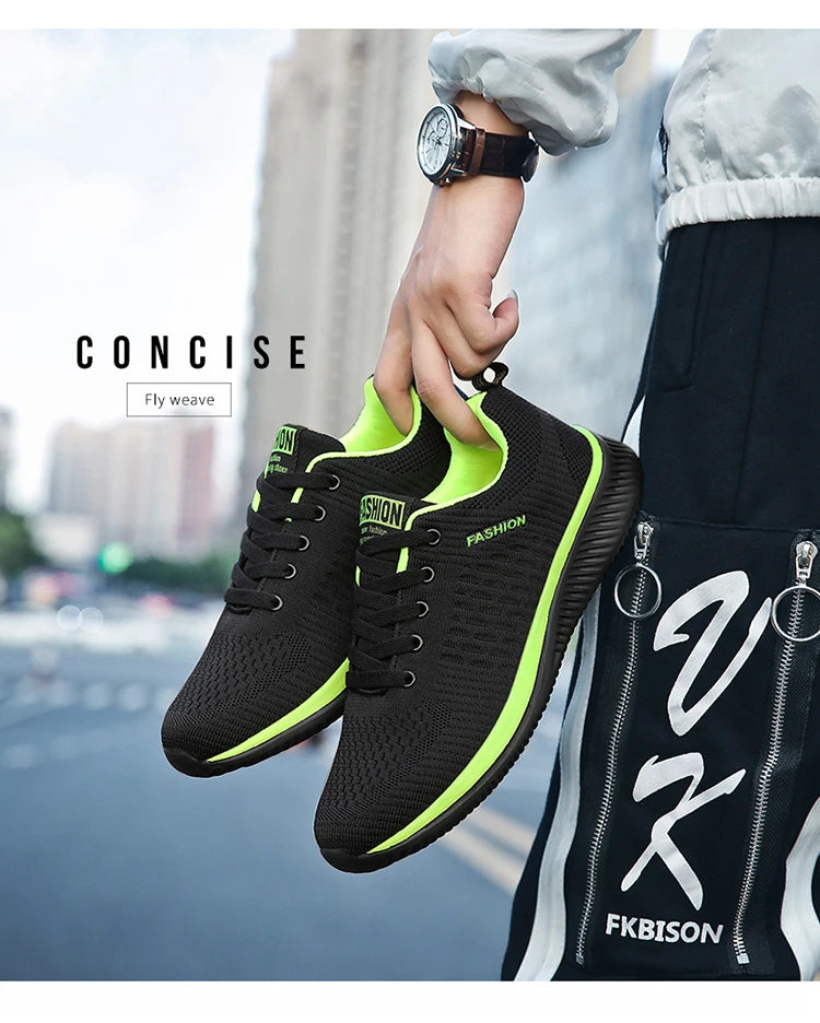 Scarpe Da Ginnastica Da Uomo Traspiranti In Mesh Leggere Scarpe Casual Sportive Da Passeggio
