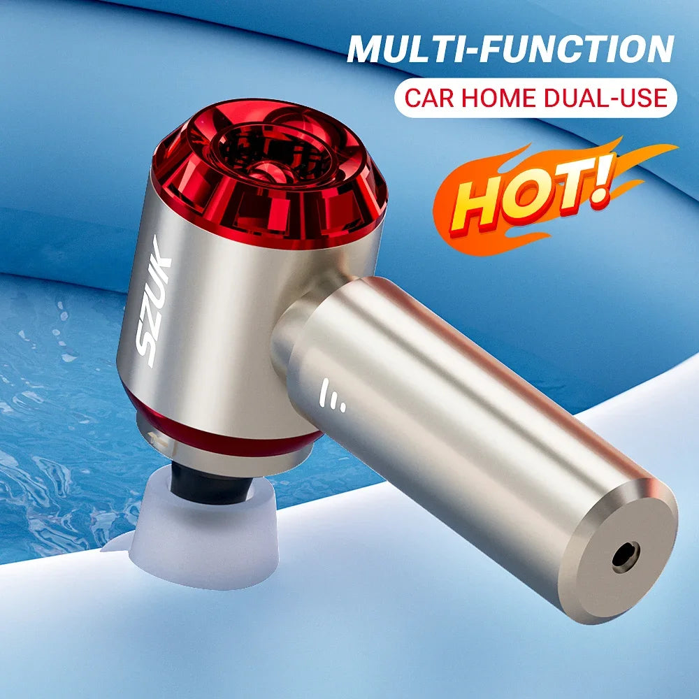 SZUK Aspirapolvere Senza Fili per Auto 985000PA Potente Portatile 0,5L CE Certificato
