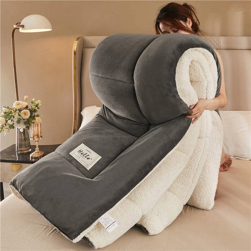 Coperta Ponderata In Pile Invernale Calda E Morbida Antipilling Rettangolare Grado A Per Letto Con Calore