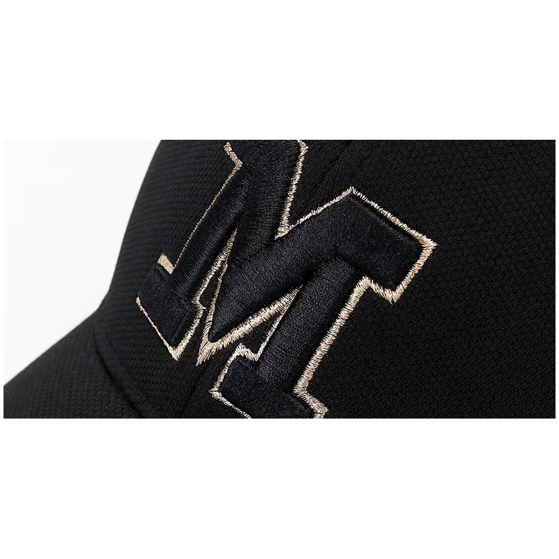 Berretto Da Baseball Unisex Con Ricamo Tridimensionale Lettera Moda Uomo Donna M Per Sport All Aperto