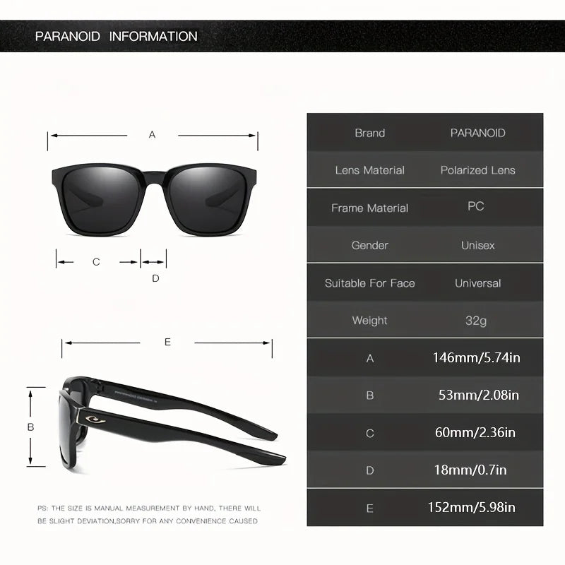 Occhiali Da Sole Polarizzati UV400 Unisex Modello 8011 In 8 Colori Disponibili Di Alta Qualità