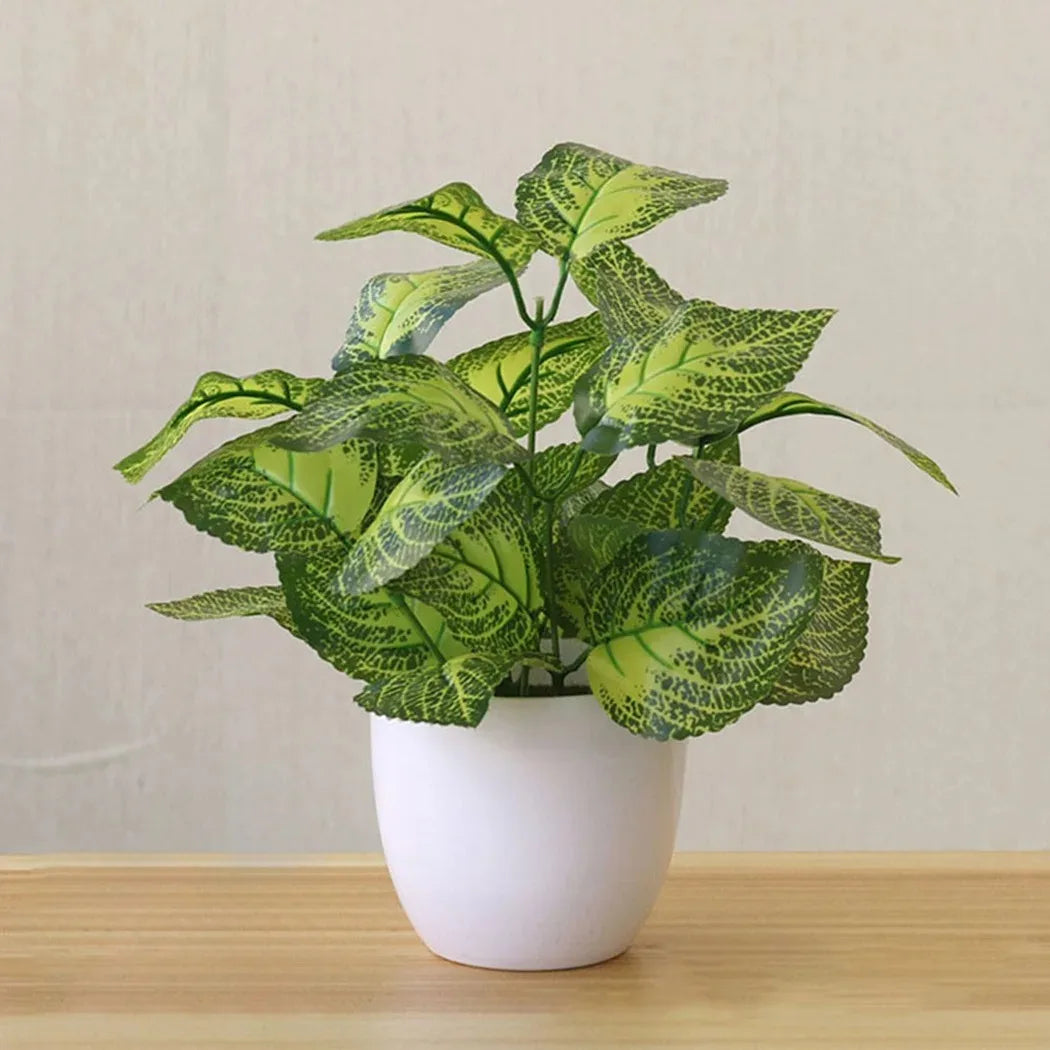 Bonsai Artificiale In Vaso Premium Decorazione Verde Durevole Ideale Per Casa E Ufficio Scrivanie E Reception
