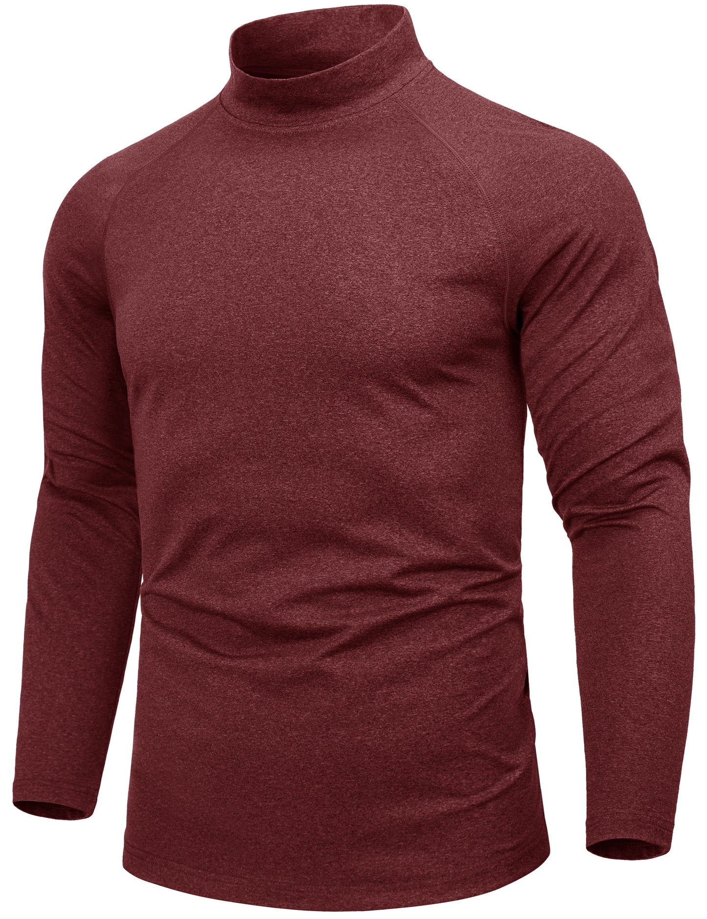 Camicie Termiche Da Uomo Manica Lunga In Micropile Foderata In Pile Livello Base Caldo Per Allenamento Invernale
