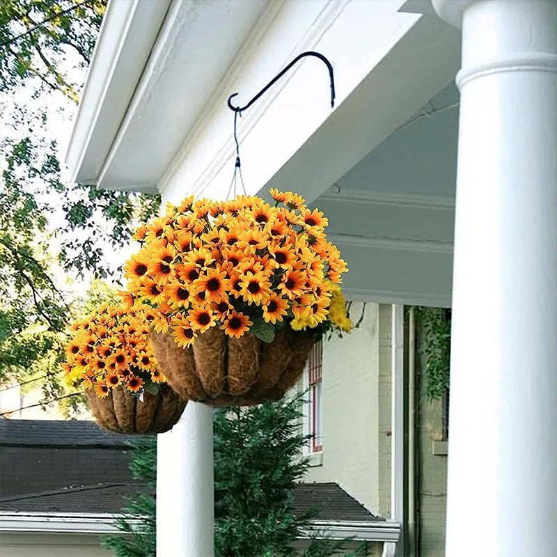 Fiore Artificiale Di Seta Giallo Margherita Mini Bouquet Per Matrimonio Vaso Da Tavolo Decorazione Casa Regalo Fai Da Te
