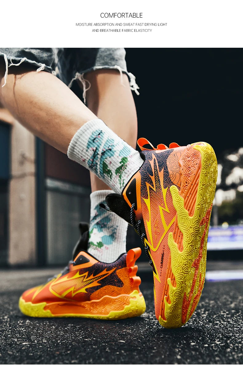 Scarpe Da Basket Professionali Da Uomo Per Allenamento Di Alta Qualità Imbottite E Impermeabili Da Campo Unisex
