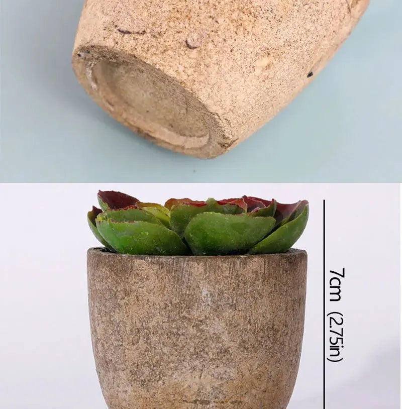 Mini Piante Succulente Artificiali Sempreverdi In Vaso Piccolo Per Ufficio Casa Decorazioni Da Tavolo Fiori Finti