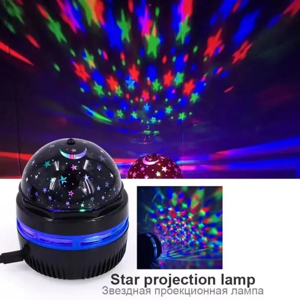 Lampada Da Tavolo USB Portatile Con Luce Notturna Stellata LED Proiettore Sala Giochi Decorazione Della Camera Da Letto