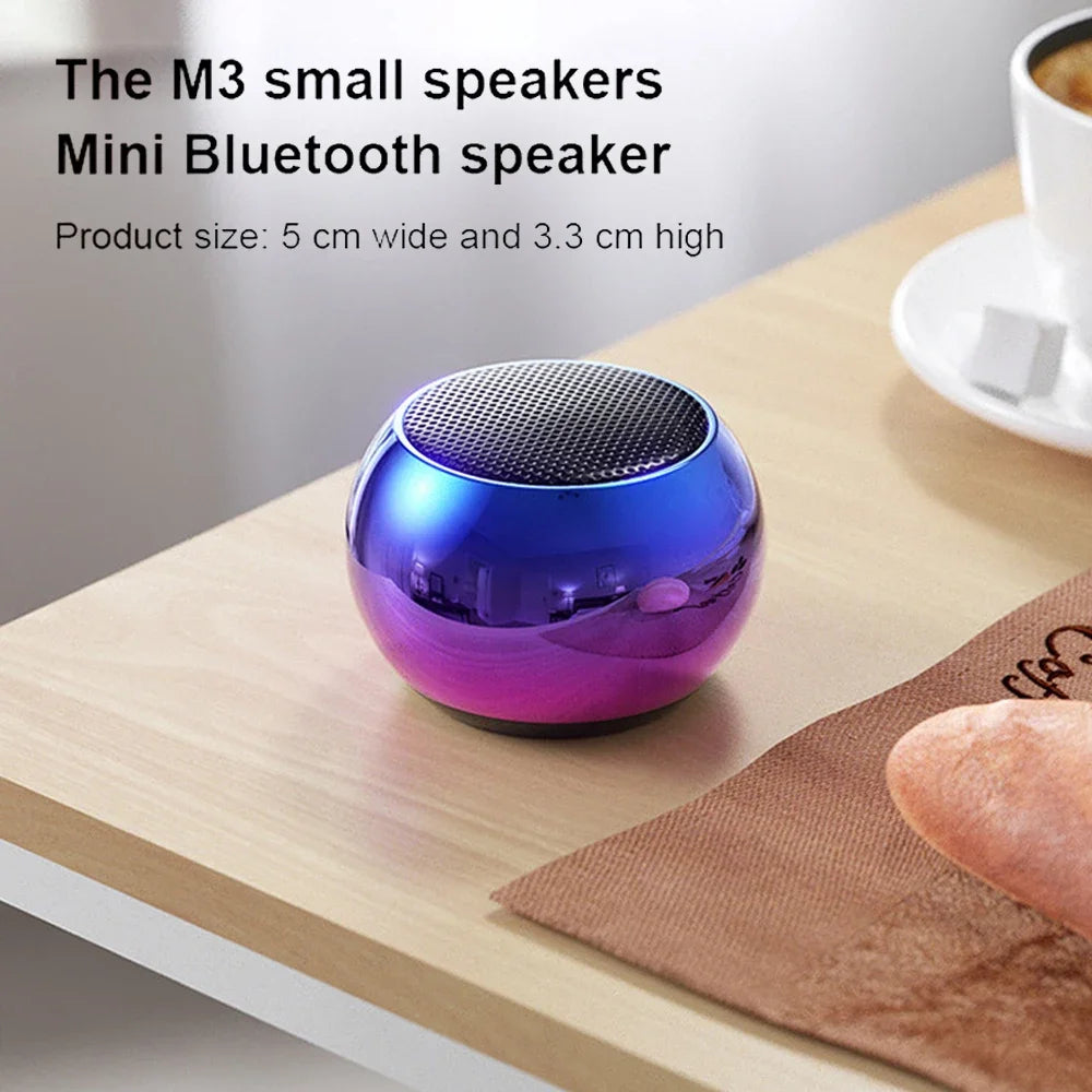 M3 Flash Altoparlante Bluetooth Senza Fili Portatile Esterno Mini Subwoofer Pesante in Metallo