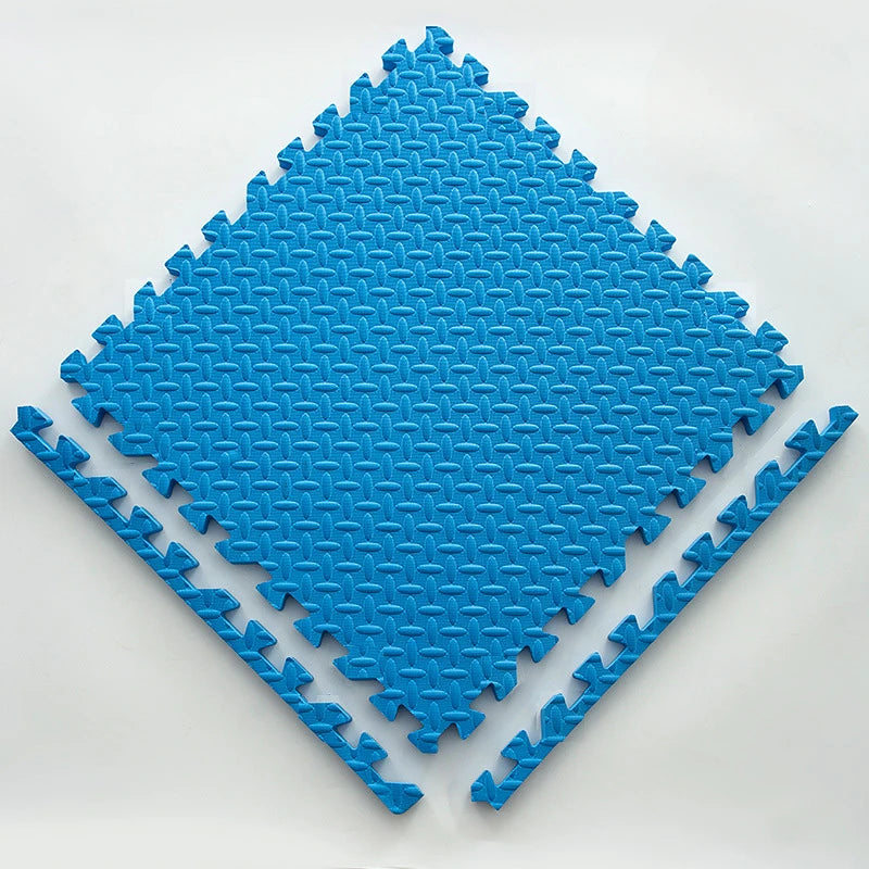 12 pezzi di schiuma tappetino da gioco per bambini tappetino puzzle bambini incastro esercizi piastrelle tappeti piastrelle giocattolo tappeto morbido 30 * 30 * 1 cm