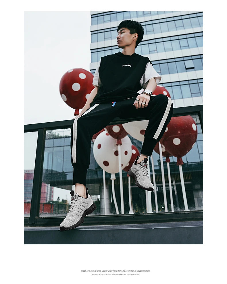 Scarpe Da Corsa Da Uomo Traspiranti Leggere Scarpe Sportive Outdoor Per Allenamento Confortevoli Antiodore