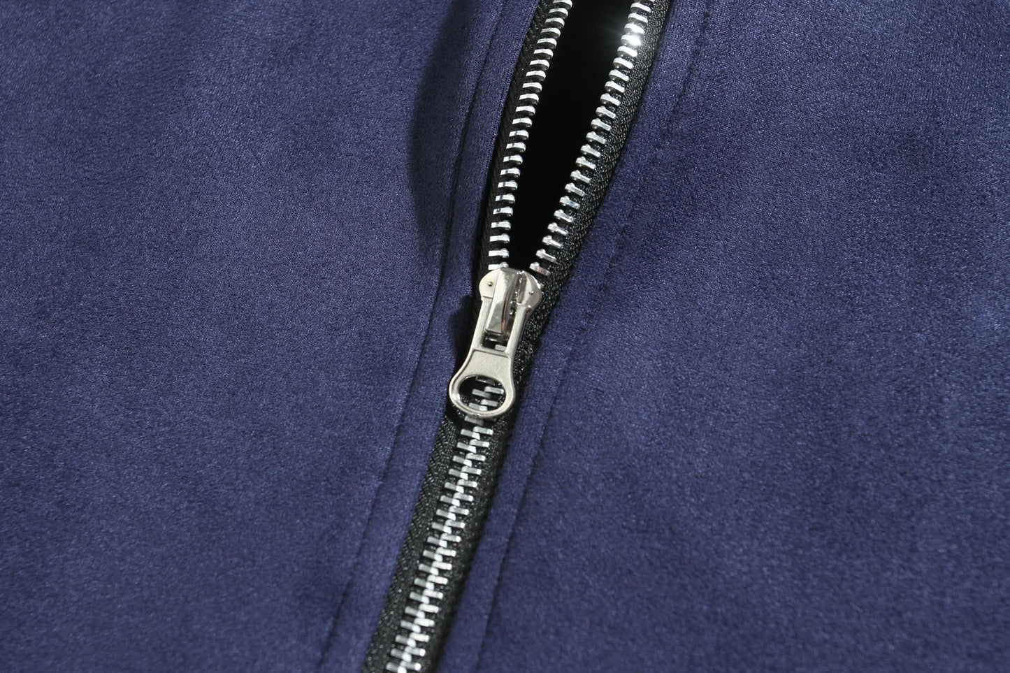Giacca Uomo Slim Fit Colletto Coreano Autunno Inverno Casual Business Con Cerniera