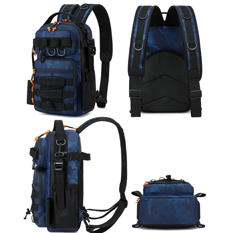 Zaino Tattico Esterno Per Arrampicata Campeggio Trekking Escursionismo Borsa Molle Con Portacanna Da Viaggio A Tracolla